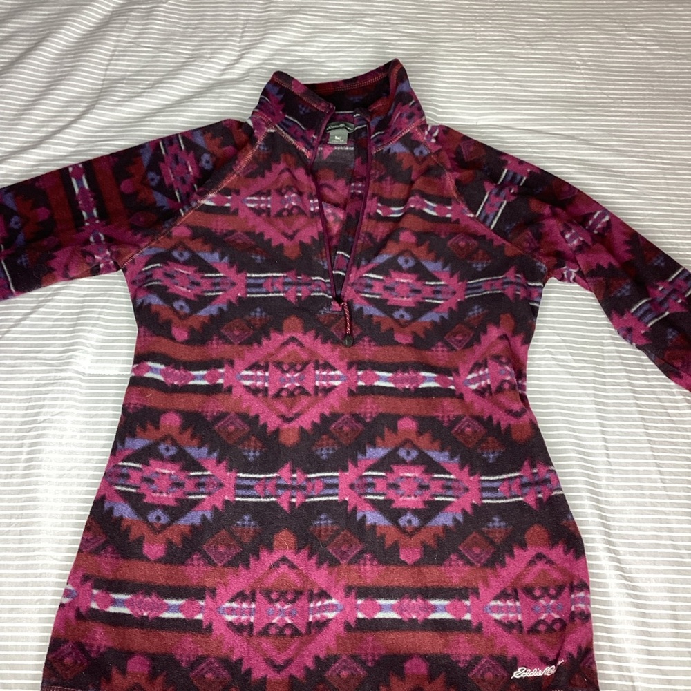Eddie Bauer quarter zip size xs